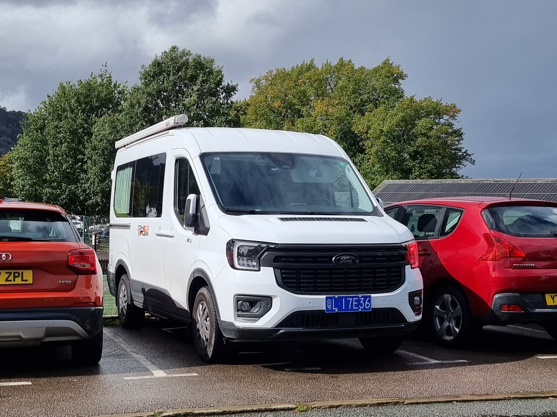 粤L·17E36, Ford Transit 4th gen T8 (V363; CN-market), facelift, 2023–