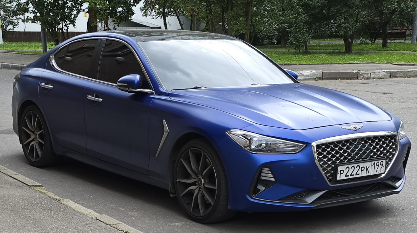 р 222 рк 199, Genesis G70 