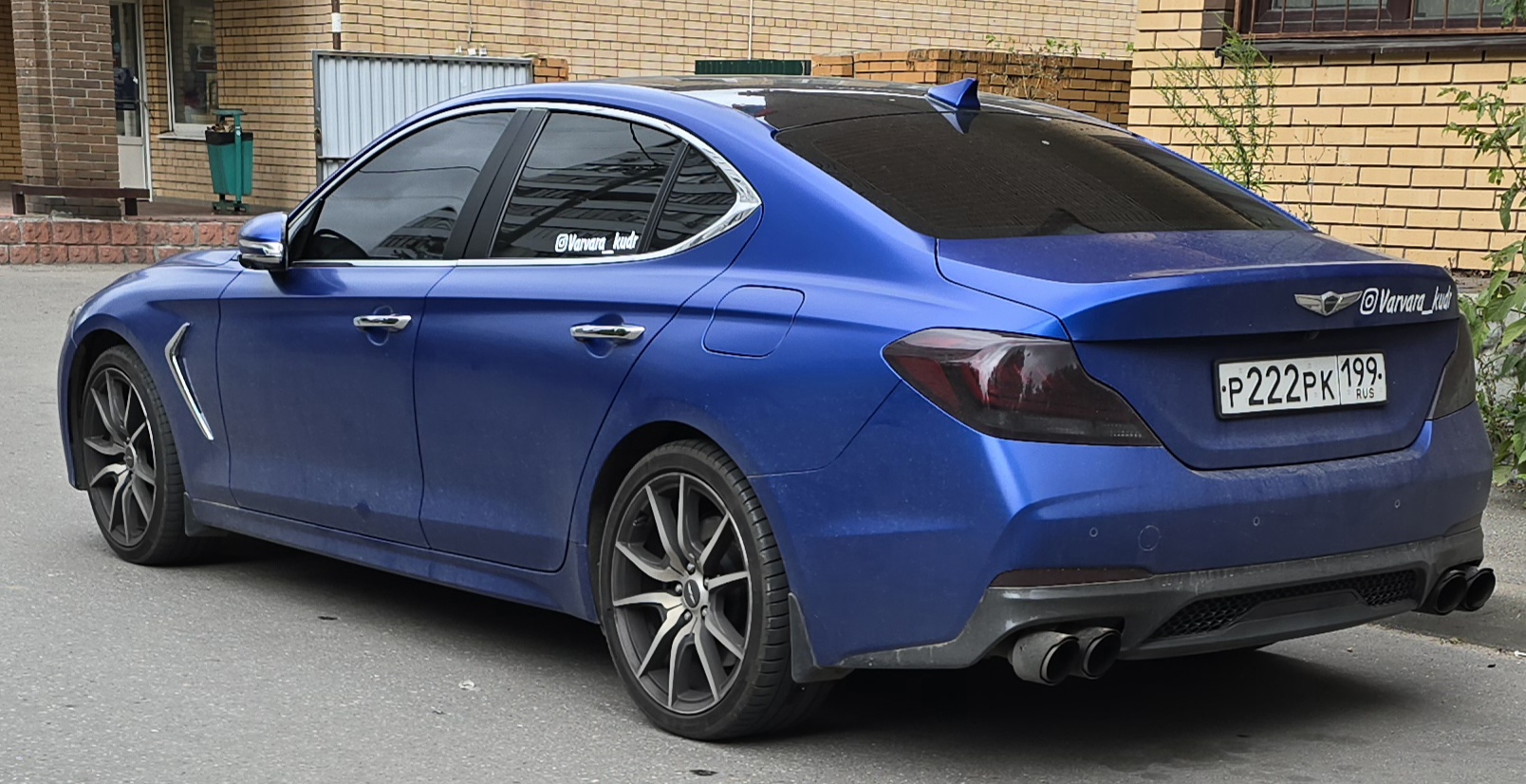 р 222 рк 199, Genesis G70 