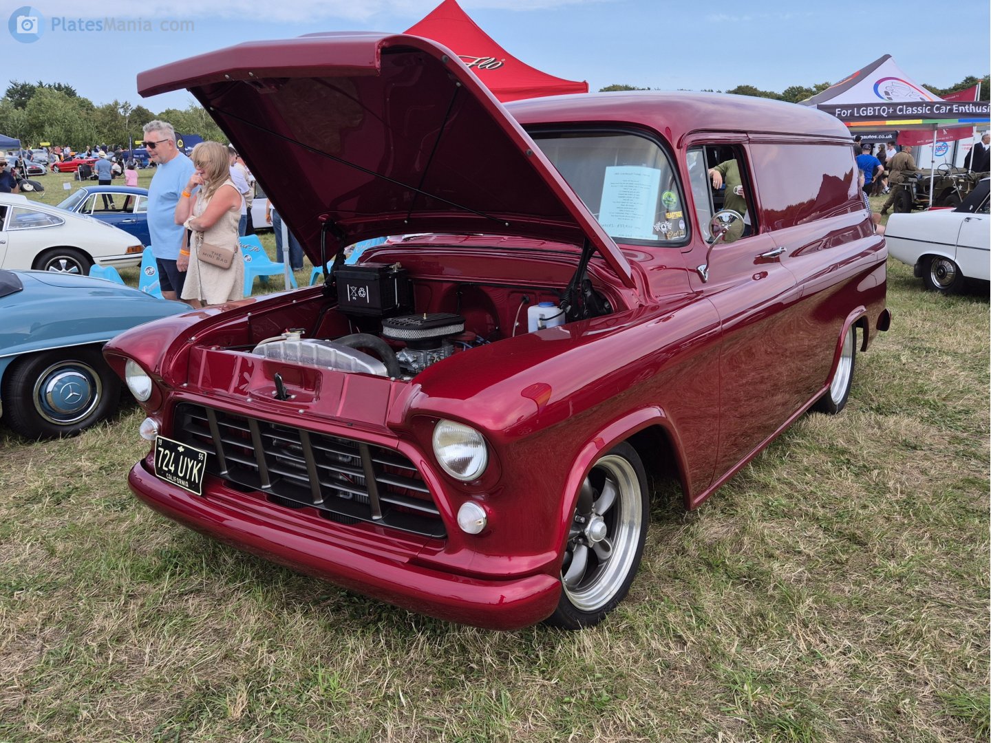 724UYK, Chevrolet Task Force Light-Duty 3000 Panel Van (A-body), 1955–1957
