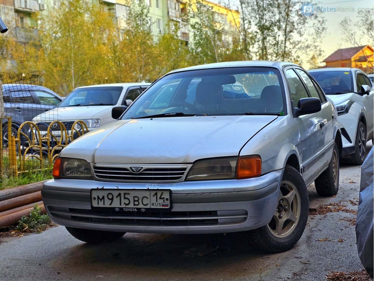 м 915 вс 14, Toyota Tercel 5th gen 4-door Sedan (L50), 1994–1999 (–2003 for TW-market)