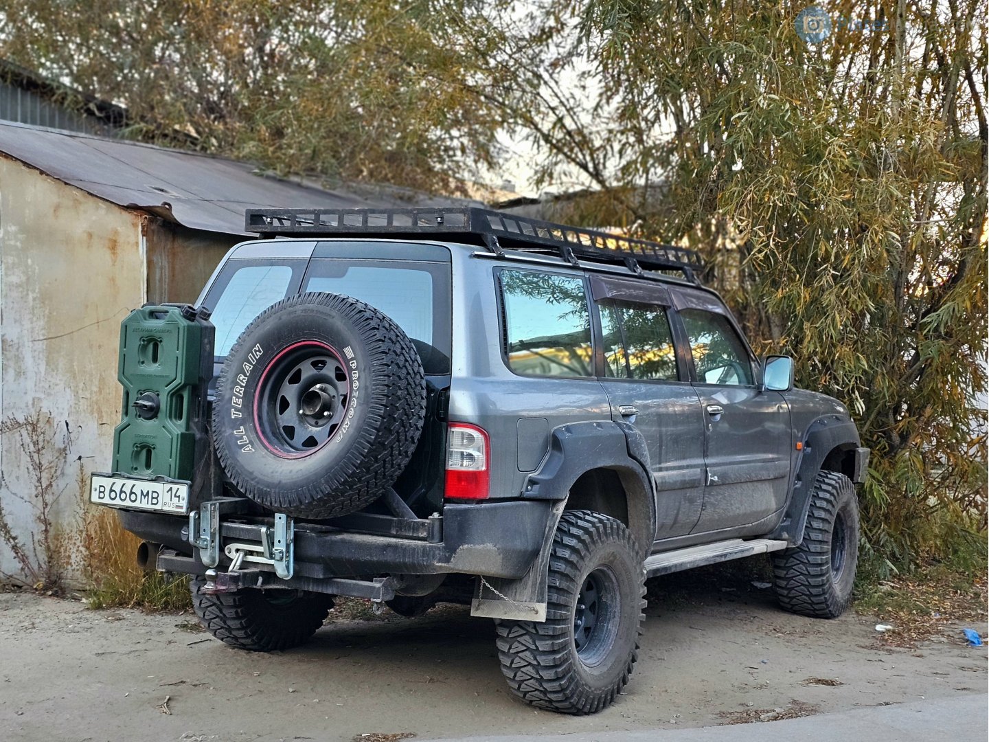 в 666 мв 14, Nissan Safari 3rd gen 5-door SUV (Y61; JP-market), 1997–2004