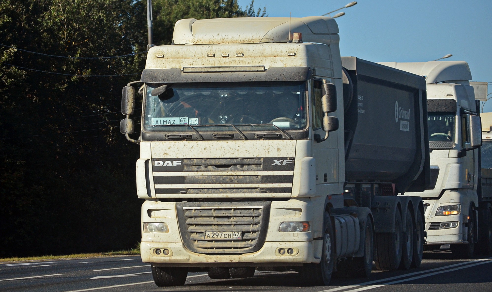 а 297 сн 67, DAF XF 3rd gen (XF105), 2006–2020