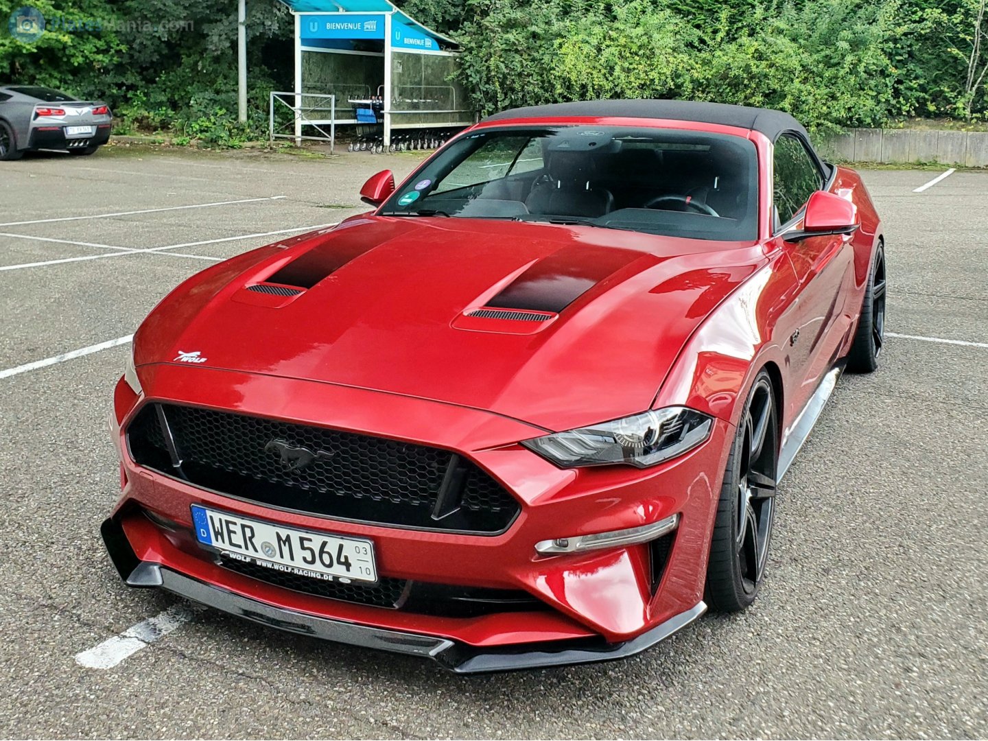 WER M 564 (03/10), Ford Mustang 6th gen 2-door Convertible (S550), facelift, 2017–2023