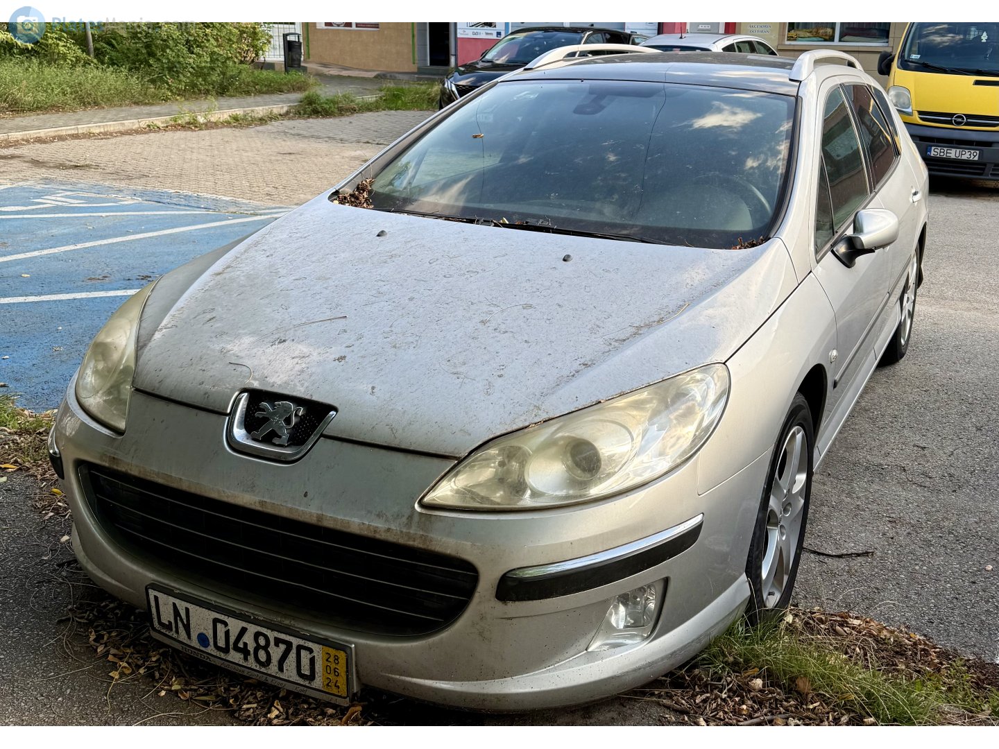 LN 04870, Peugeot 407 1st gen SW Wagon (D22), 2004–2010