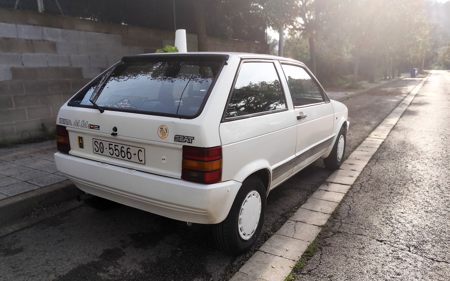 SO 5566 C, SEAT Ibiza 1st gen 3-door Hatch (021A), 1984–1993