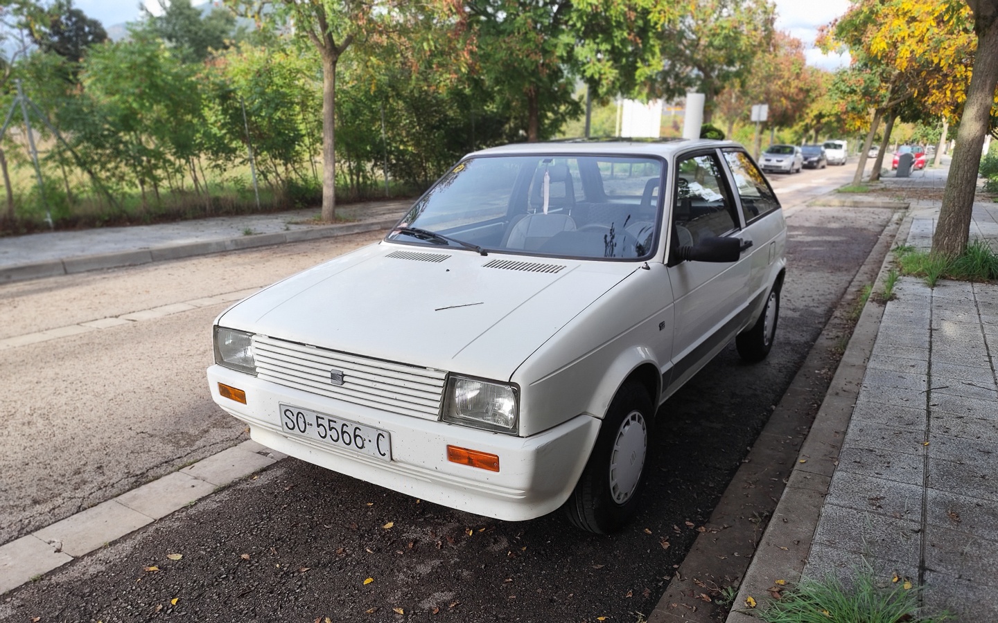 SO 5566 C, SEAT Ibiza 1st gen 3-door Hatch (021A), 1984–1993
