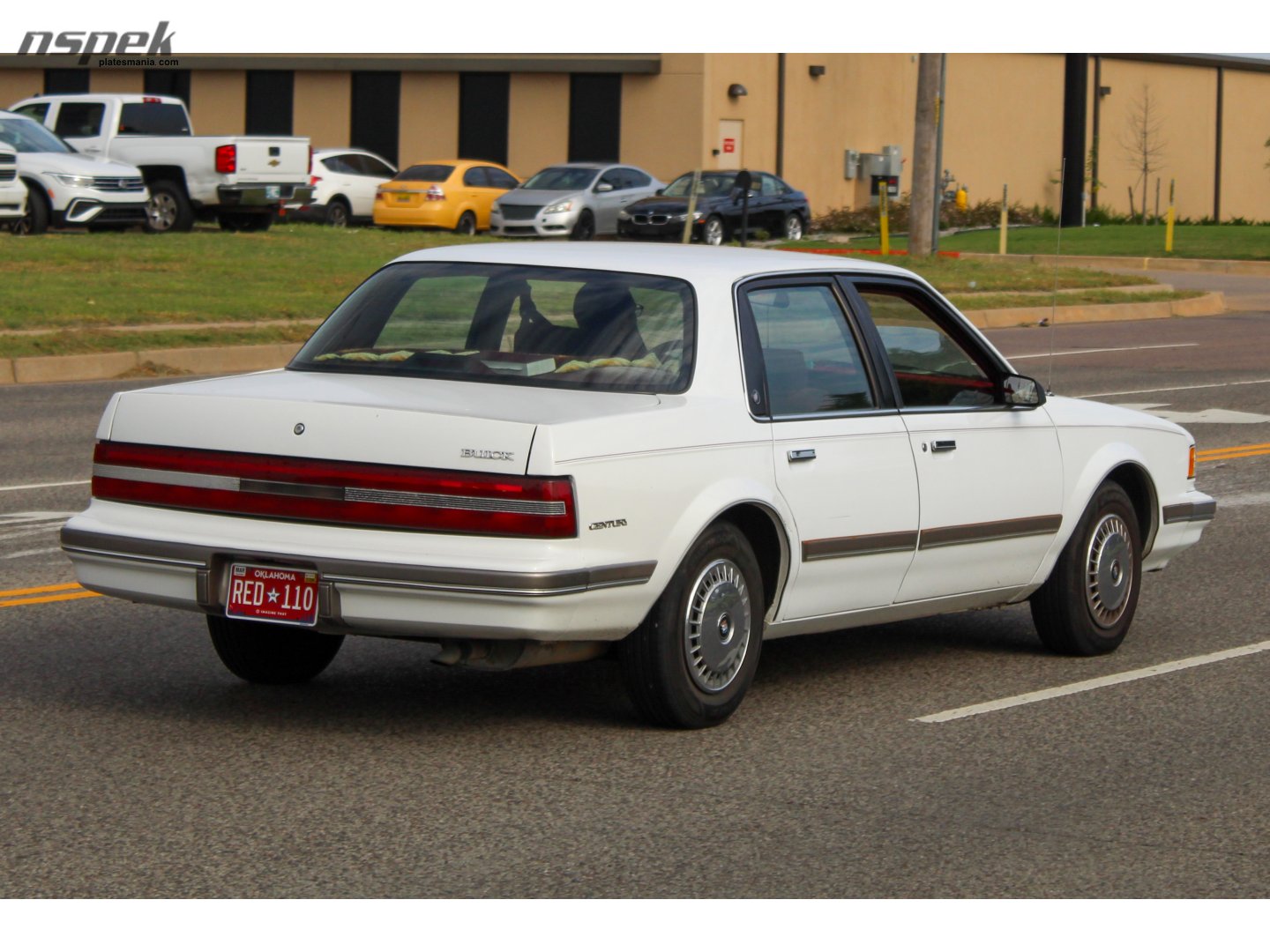 RED-110, Buick Century 5th gen Sedan (19; A-body), facelift, 1988–1996