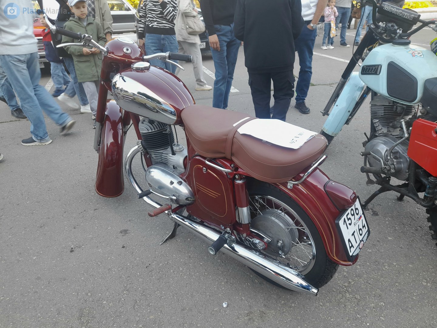 1596 ат 64, Jawa 250 typ 353 Kývačka, 1954–1962