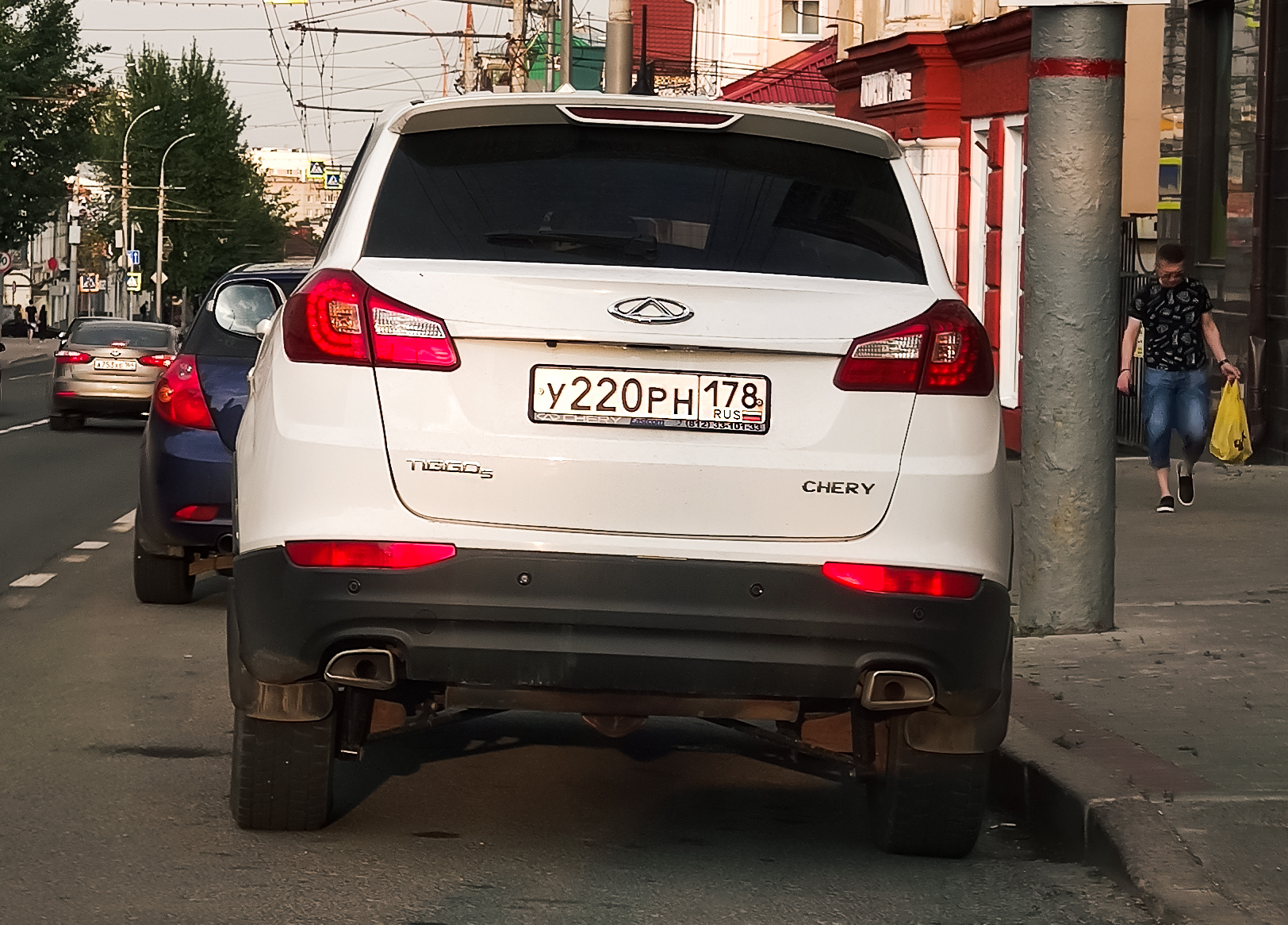 у 220 рн 178, Chery (Chirey) Tiggo 5 1st gen (M1X), 2014–2017