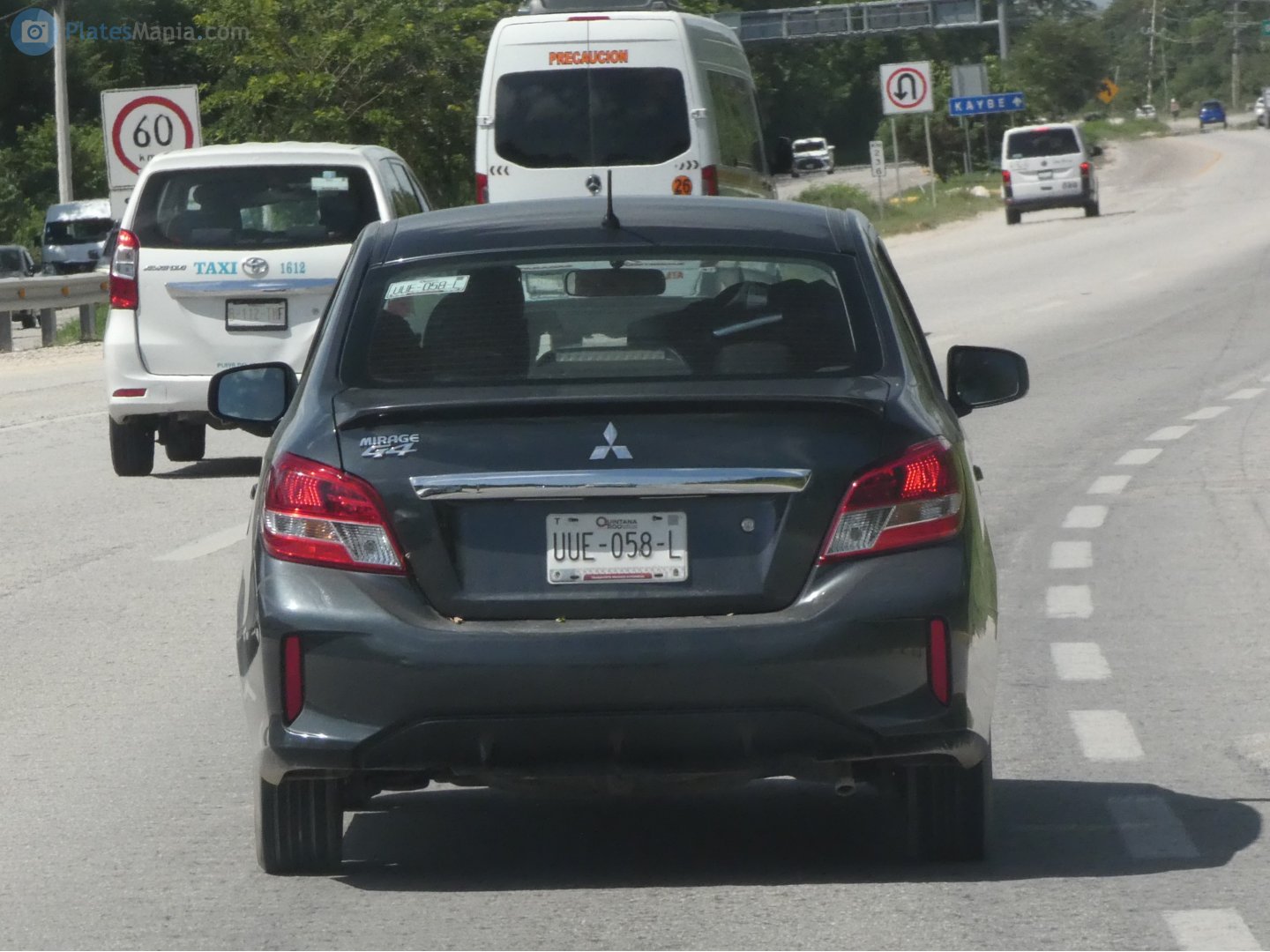 UUE-058-L, Mitsubishi Mirage 6th gen G4 Sedan (A10), facelift, 2019–