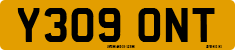 License plate of the United Kingdom, 1983 year system