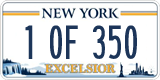New York, Vanity Plates