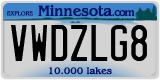 Minnesota, Vanity Plates