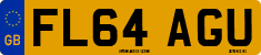 License plate of the United Kingdom, 2001 year system