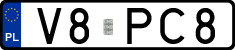 License plates of Poland, Vanity Plates