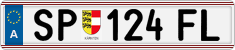 License plate of Austria, Regular plates