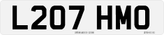 License plate of the United Kingdom, 1983 year system