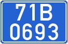 License plate of Vietnam, Government and public administrations