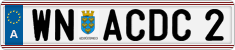 License plate of Austria, Vanity Plates