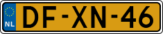 License plate of the Netherlands, Cars