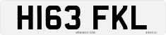 License plate of the United Kingdom, 1983 year system