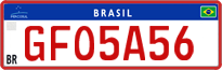 License plate of Brazil, Commercial vehicles (Mercosul)