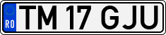 License plate of Romania, Regular plates