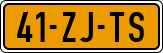 License plate of the Netherlands, Cars