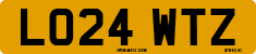 License plate of the United Kingdom, 2001 year system
