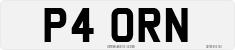License plate of the United Kingdom, 1983 year system