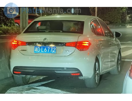 湘D·L6772, Citroёn C4 L