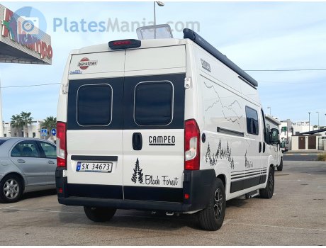 SX 34673, Bürstner Campeo