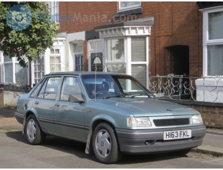 H163 FKL, Vauxhall Nova