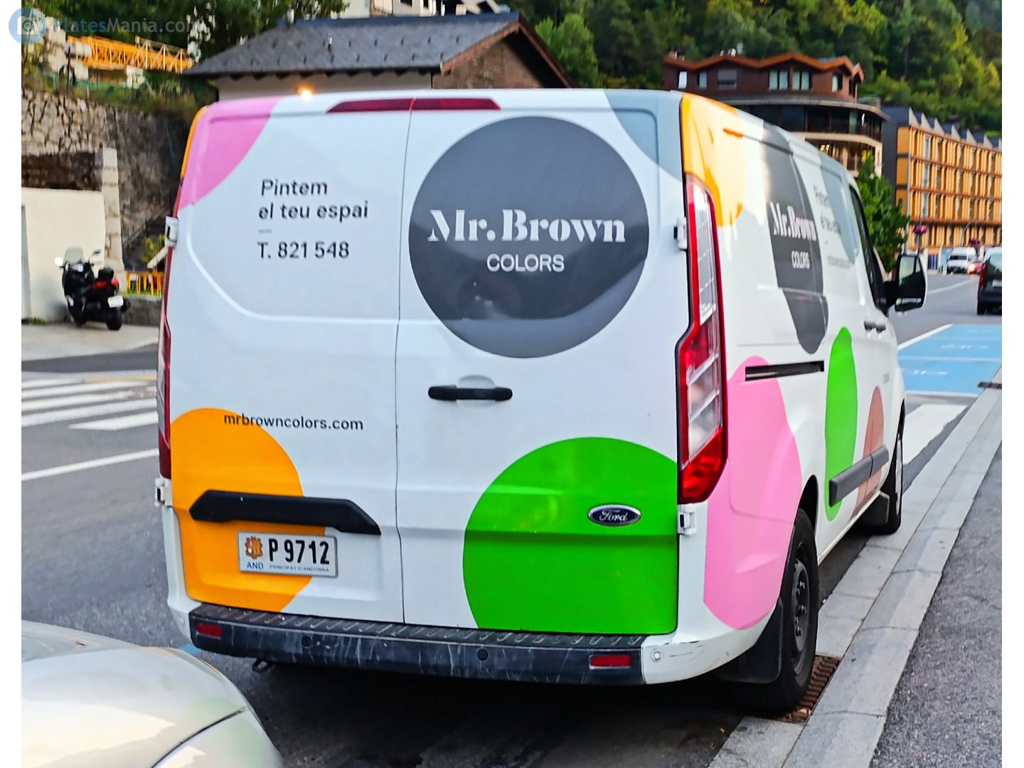 P 9712, Ford Transit Custom 