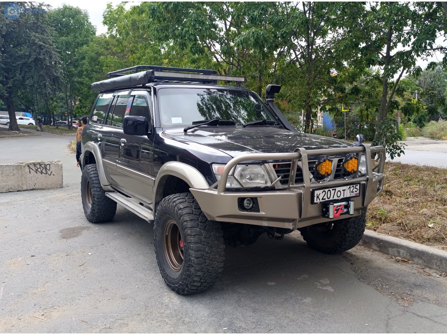 к 207 от 125, Nissan Safari 3rd gen 5-door SUV (Y61; JP-market), 1997–2004