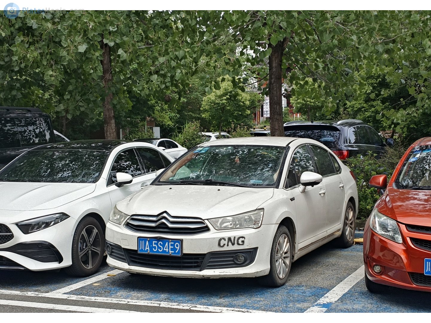 川A·5S4E9, Citroёn C-Quatre 1st gen Sedan (CN-market), facelift, 2012–2016