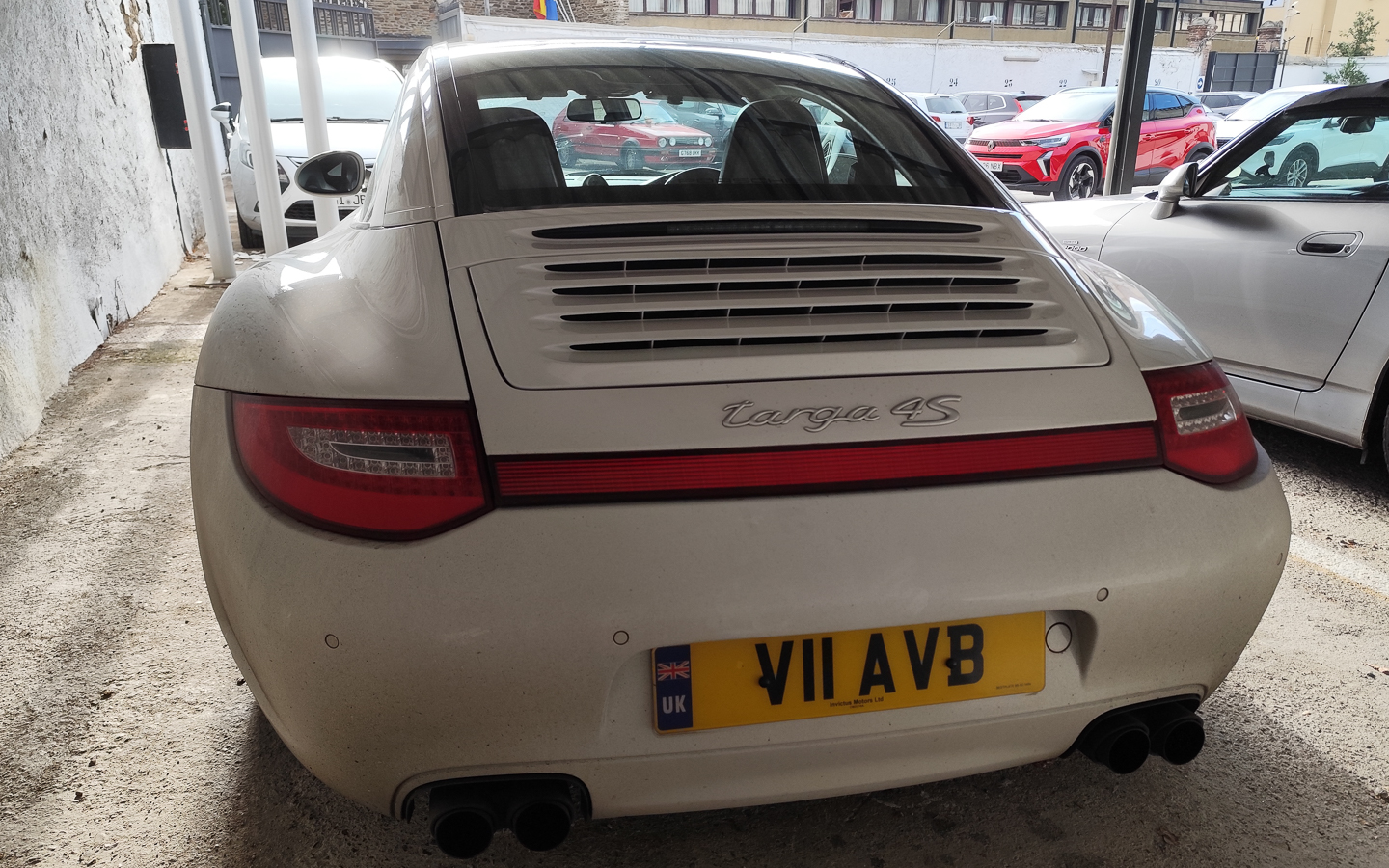 V11AVB, Porsche 911 6th gen Targa (997.2), facelift, 2008–2012