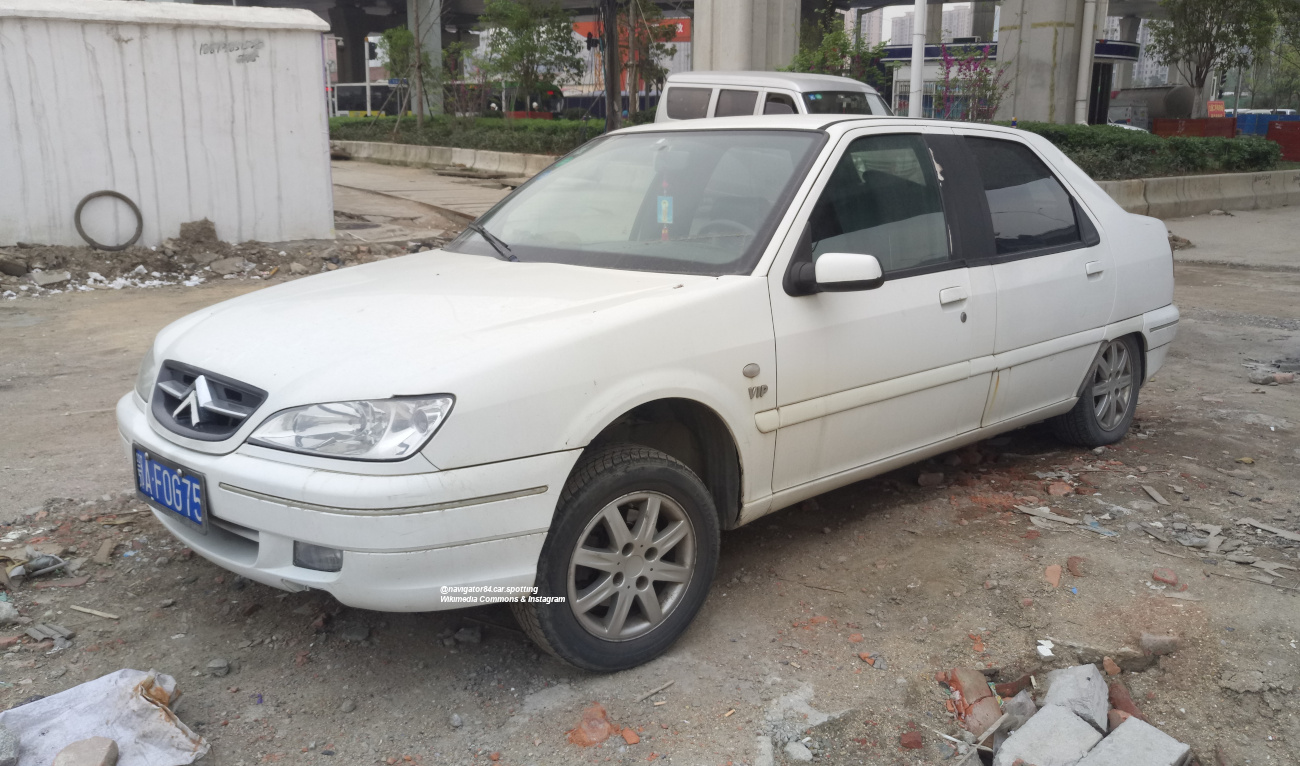 鄂A·F0G75, Citroёn Elysée 1st gen (CN-market), 2002–2008