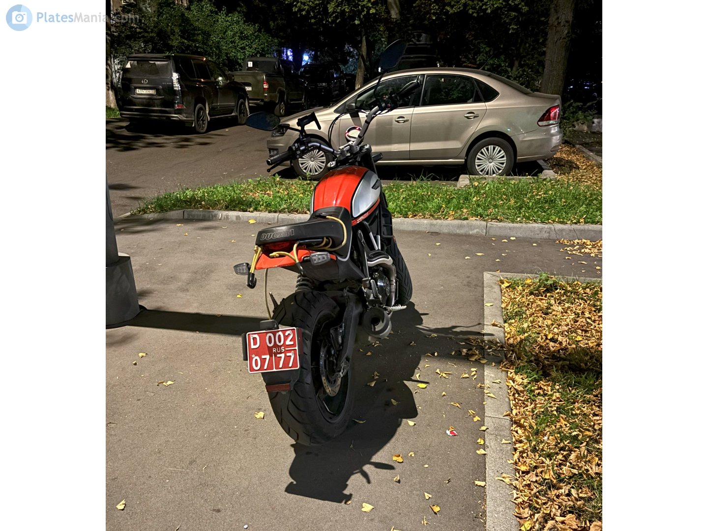 D 002 07 77, Ducati Scrambler 