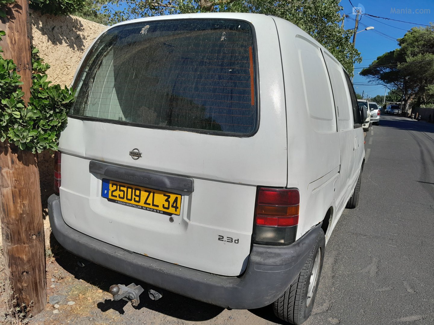 2509 ZL 34, Nissan Vanette 2nd gen E Van (C23; EU-market), 1994–2002