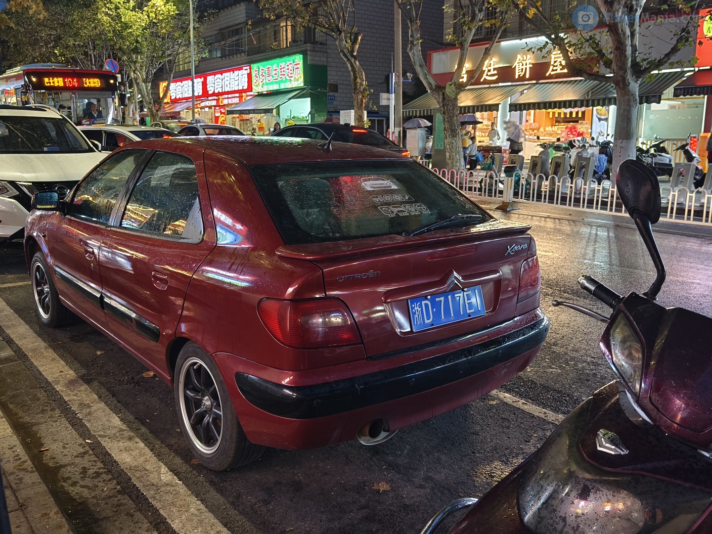 浙D·717E1, Citroёn Xsara 1st gen 5-door Hatch (N7), facelift, 2000–2004 (–2005 for CN-market)