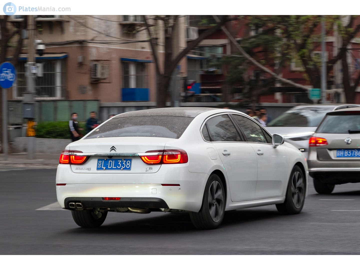 京L·DL338, Citroёn C6 2nd gen (X81; CN-market), 2016–2023