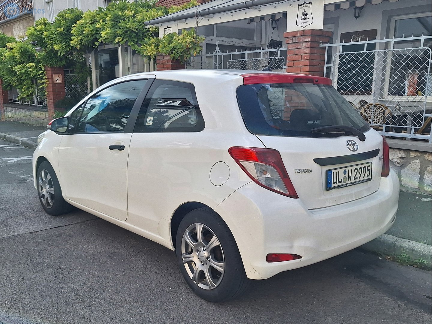 UL W 2995, Toyota Yaris 3rd gen 3-door Hatch (XP130), 2011–2014