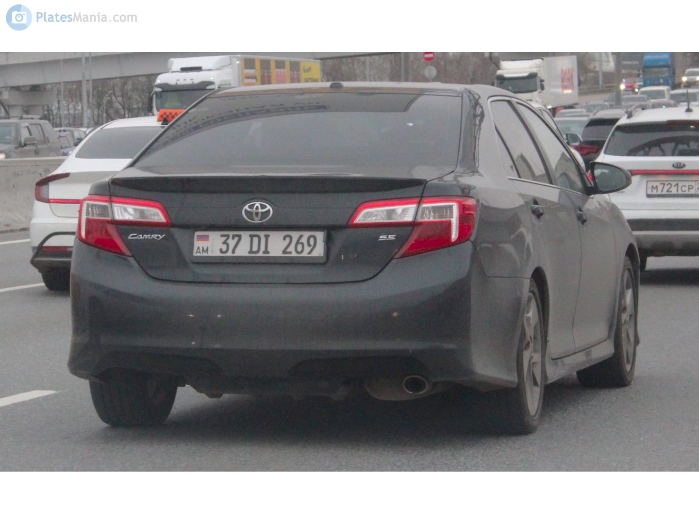 37 DI 269, Toyota Camry 7th gen (Altise, Atara) (XV50; NA- and AU-market), 2011­–2014