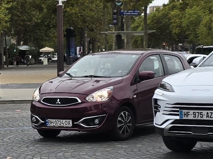 BH 0724 OX, Mitsubishi Mirage 6th gen Hatch (A00/LA), 1st facelift, 2016–2020