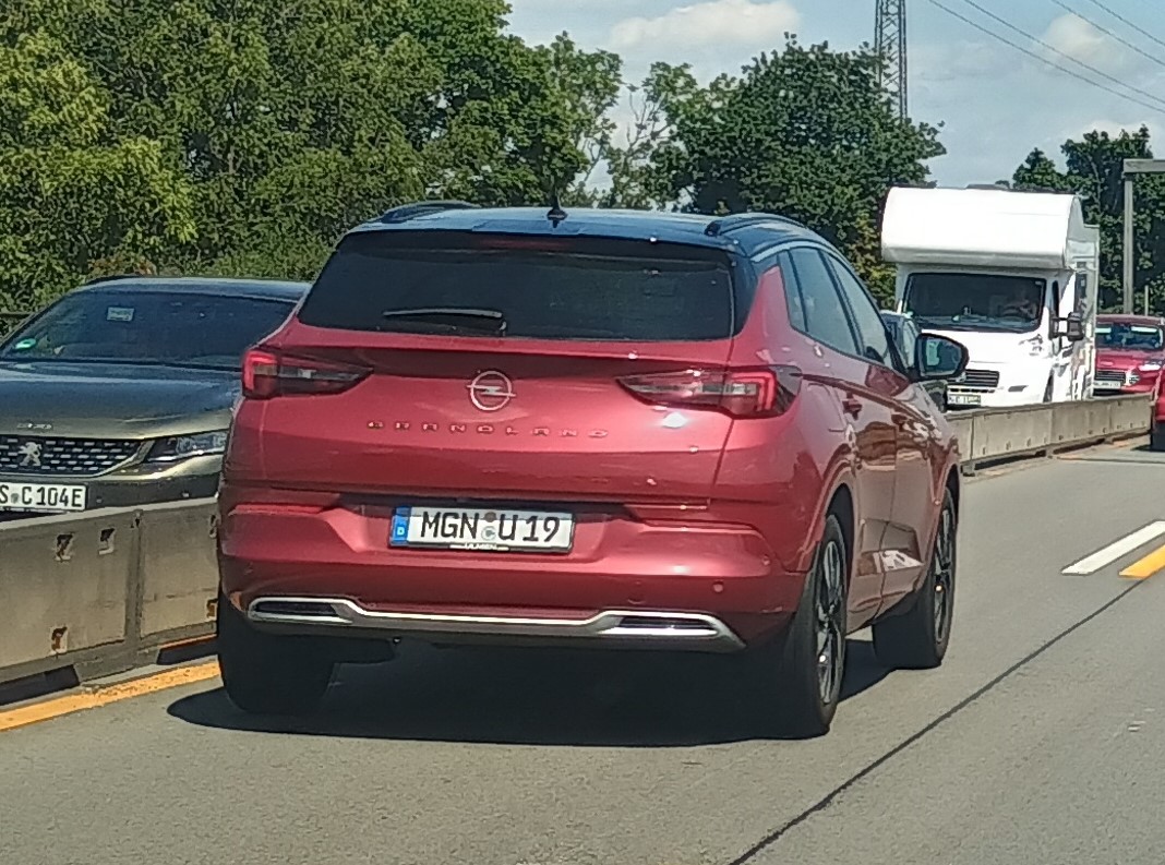 MGN U 19, Opel Grandland 1st gen (A18; P1UO), facelift, 2021–2024