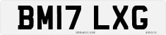 License plate of the United Kingdom, 2001 year system