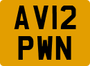 License plate of the United Kingdom, 2001 year system