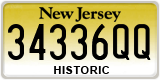 New Jersey, Historic (QQ12345 / 12345QQ)